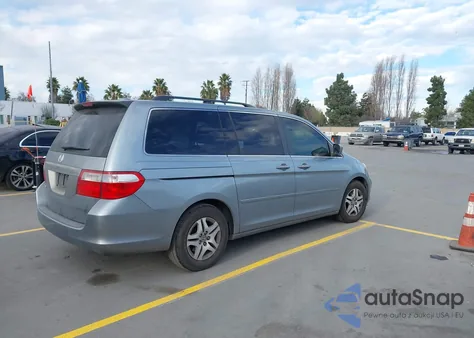2007 Honda Odyssey Ex-L from USA, damaged, VIN 5FNRL38747B019034